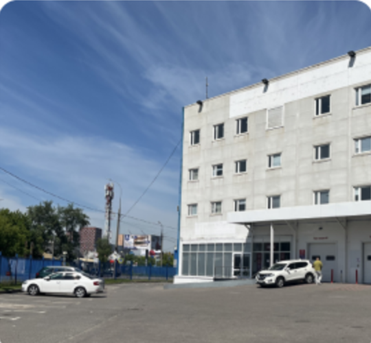 Парковка у склада